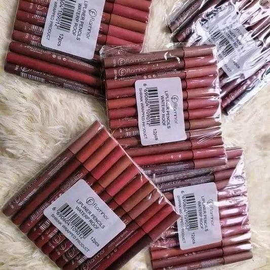 Flormar 12 Matte Lip Pencils: Long-Lasting, Precise Definition