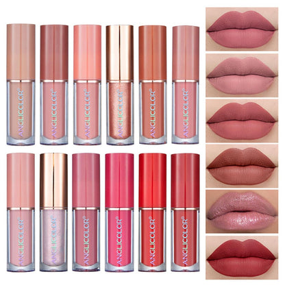 Handaiyan 12-Piece Lip Set: Matte & Gloss for Every Look– Versatile Lip Color Collection