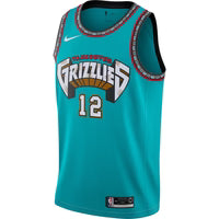 Men's Memphis Grizzlies Ja Morant Nike Green 2019/20 Hardwood Classics Swingman Player Jersey