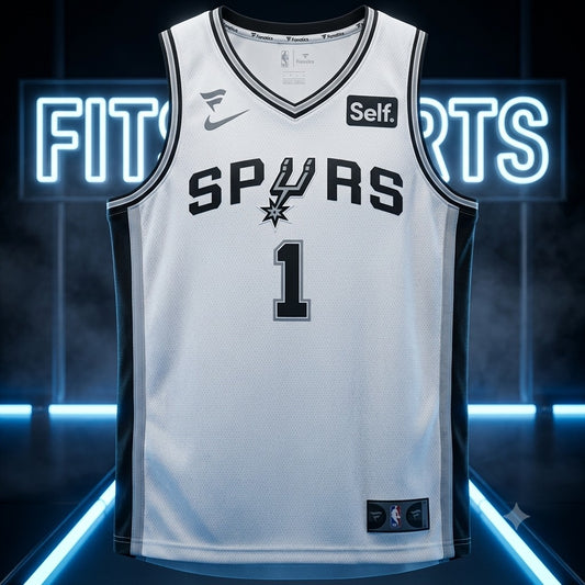 San Antonio Spurs Victor Wembanyama Fast Break Replica Jersey – Association Edition