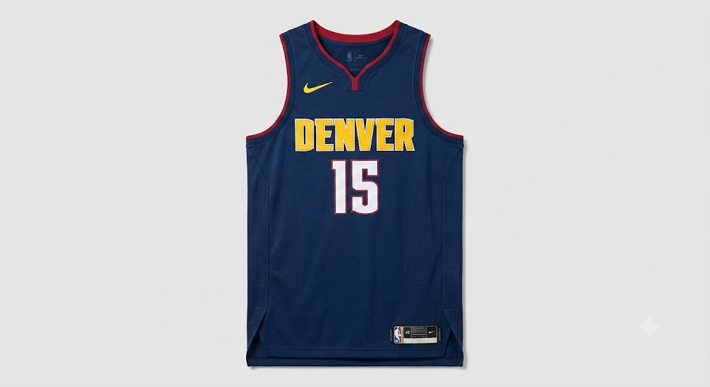 Denver Nuggets Nikola Jokic Navy Swingman Jersey – Icon Edition