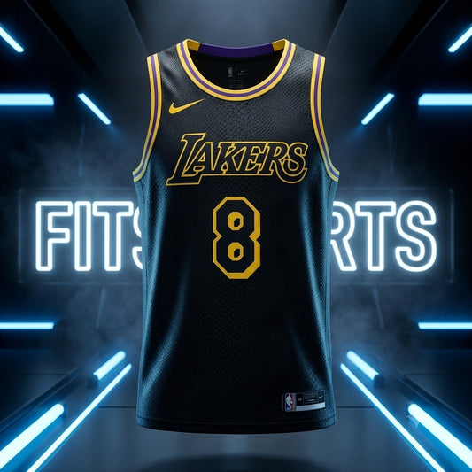 Men's Los Angeles Lakers Kobe Bryant Nike Black Mamba Day Swingman Jersey