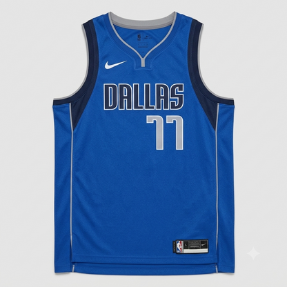 Luka Doncic #77 Dallas Mavericks Nike Swingman NBA Jersey Blue