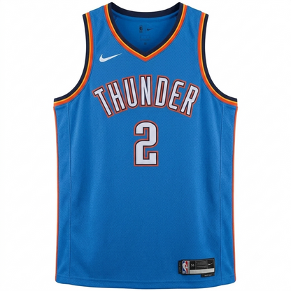 Oklahoma City Thunder Shai Gilgeous-Alexander Blue Swingman Jersey – Icon Edition