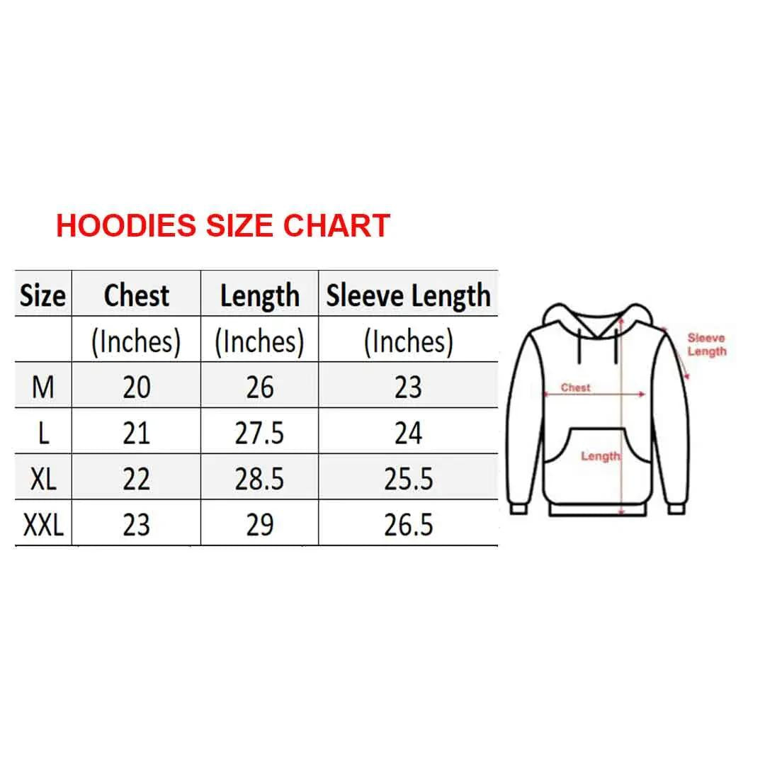 Men's Fleece Plain Zipper Hoodie