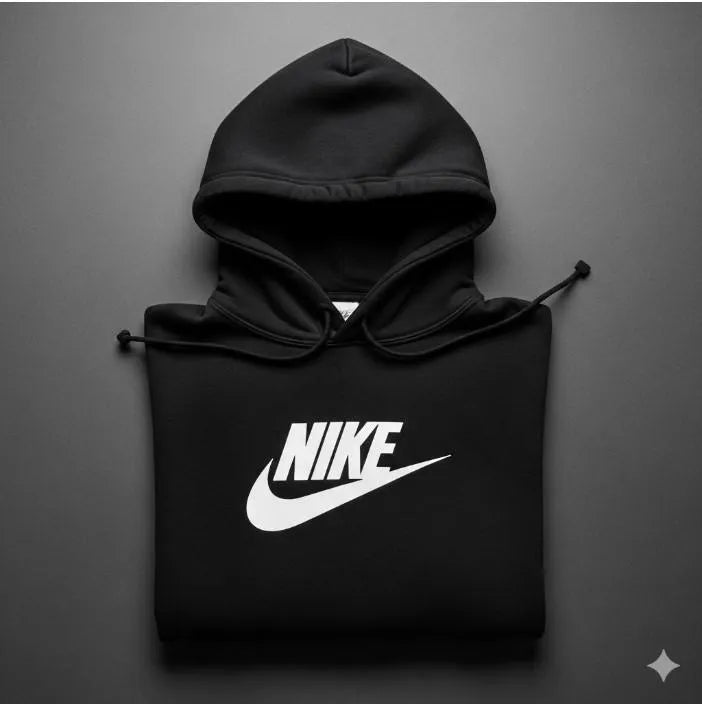 Men's Fleece Plain Zipper Hoodie