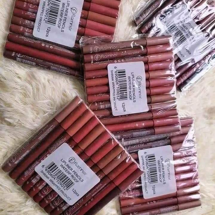 Flormar 12 Matte Lip Pencils: Long-Lasting, Precise Definition